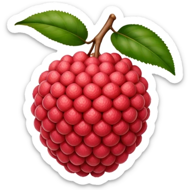 Lychee sticker