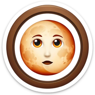 Lunar eclipse  sticker
