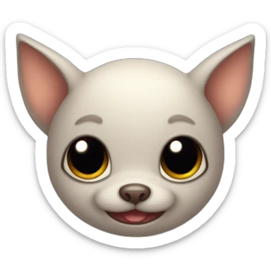 Cute little Bat  sticker