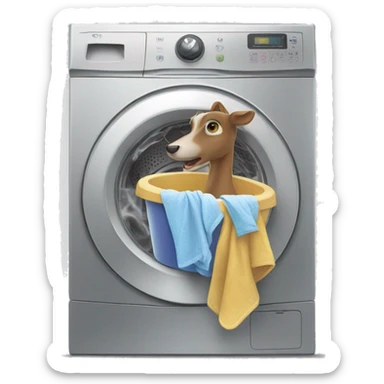 washing mach sticker