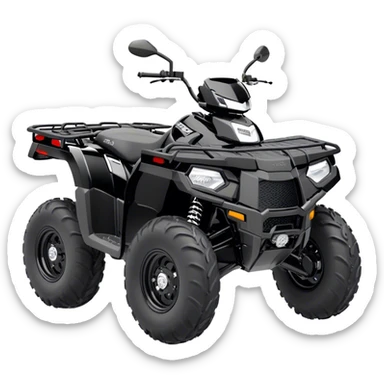 ATV - Polaris Sportsman 570 (Model Year: 2022) (Iconic colour: Black) sticker