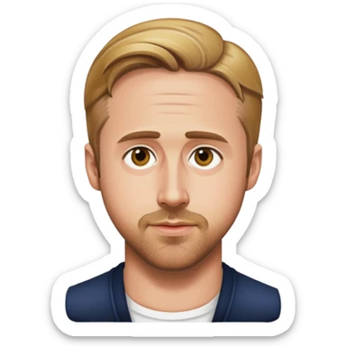 Ryan Gosling Gig Chad sticker