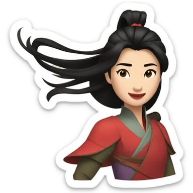 Mulan sticker