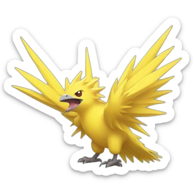 zapdos sticker