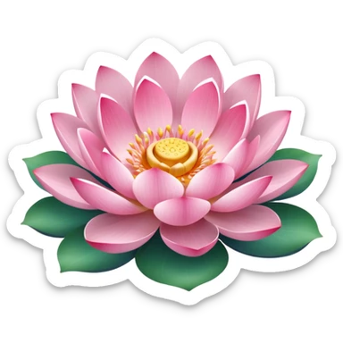 Lotus sticker
