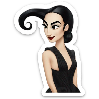 diamanda callas gothique jeune sticker