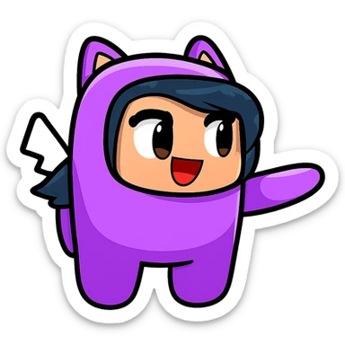 Extract the character from the background, including the clothes and accessories they are wearing, and place on a transparent background. Keep the original style and appearance exactly the same. and extract the characters sticker