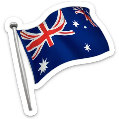 Australia flag sticker