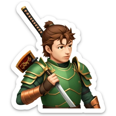 Samurai Sentry sticker