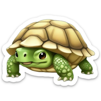 kawaii turtoise sticker