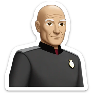 jean luc picard sticker