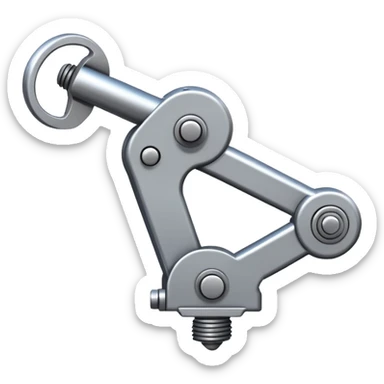 mechanical lever sticker