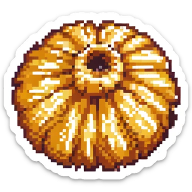 sea urchin, small, round, spiky sticker