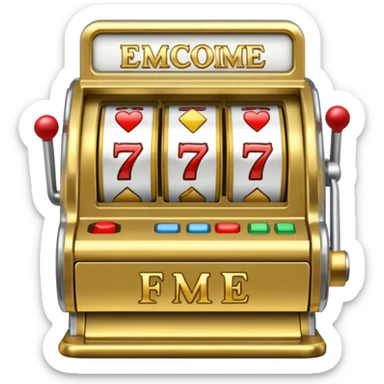 Slot machine, macau, thailand, rotate a bit sticker