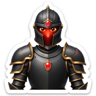 Black armor knight – Glowing red eyes





 sticker