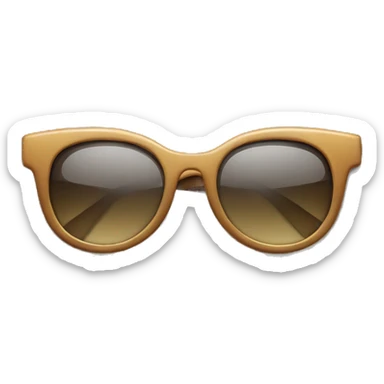 Sunglass question mark  sticker