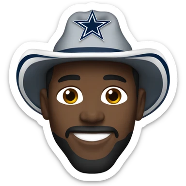 Dallas cowboy player  sticker