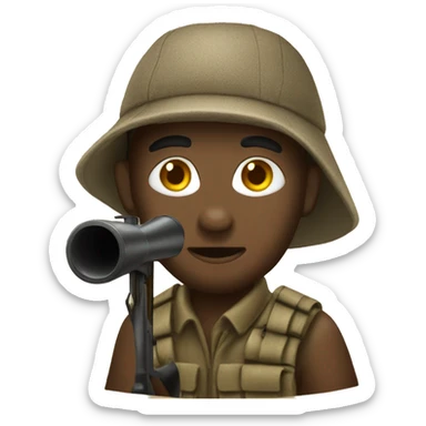 Hunting blind sticker