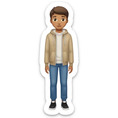 18 year old boy full body sticker