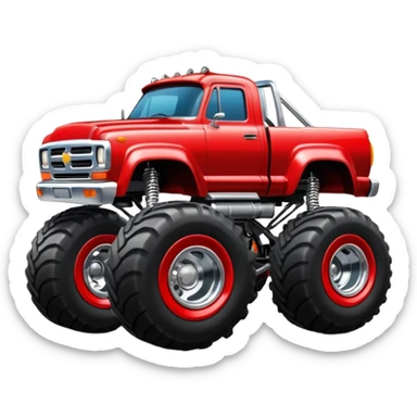Monster Truck sticker