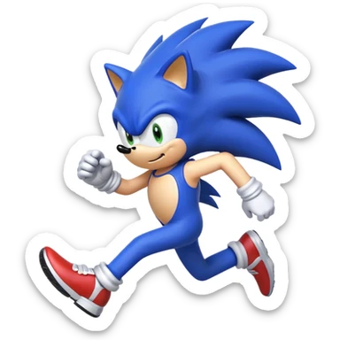 Sonic sticker