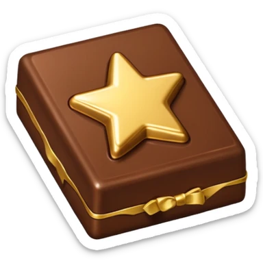 5 star chocolate as genmoji sticker