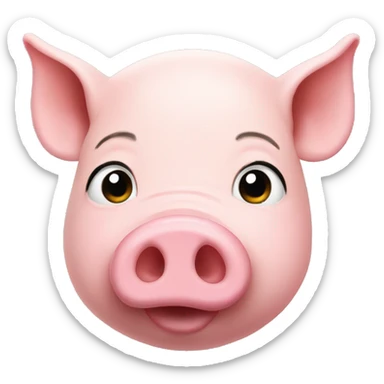 oink-oink sticker