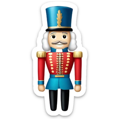 nutcracker toy  sticker