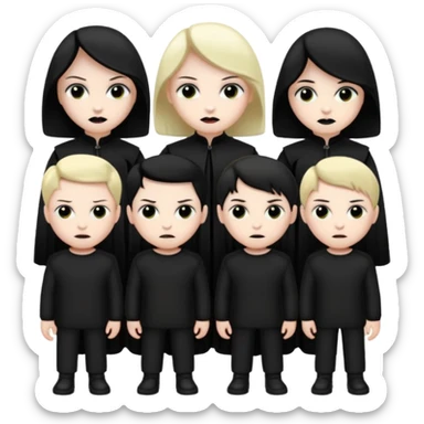 Sinister Children sticker