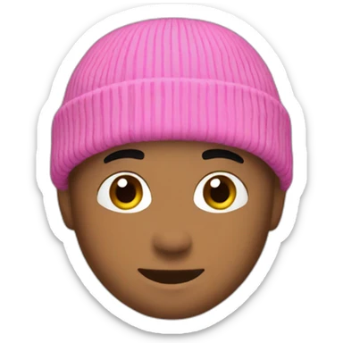 just a beanie sticker