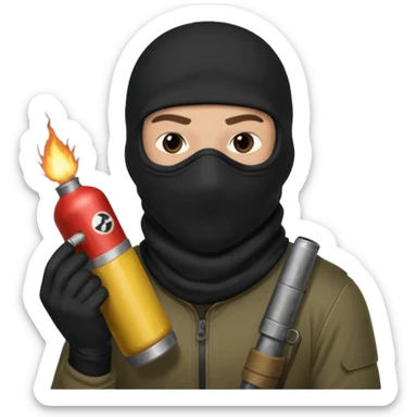 Russel from F1 Mercedes Team as a terrorist from csgo sticker