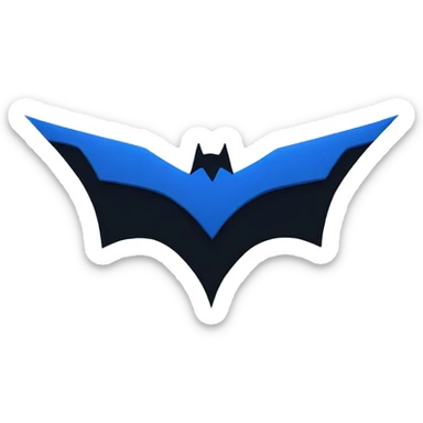 Nightwing logo sticker
