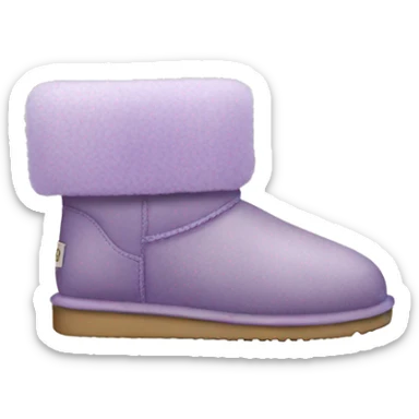 Ugg lilac sticker