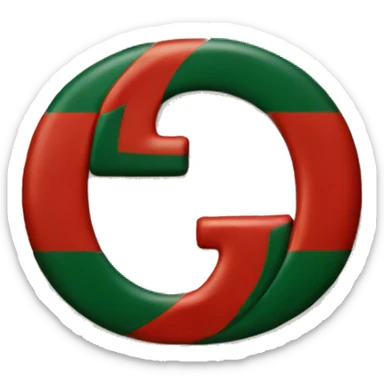 Gucci logo sticker