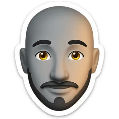 Male - arabic calligraphy sticker