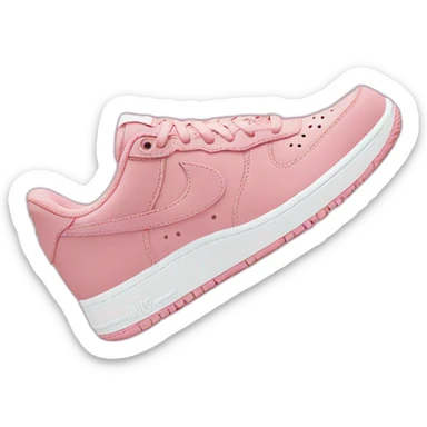 Chaussure nike aire rose sticker