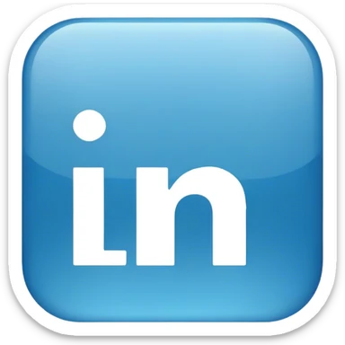 linkedin logo sticker