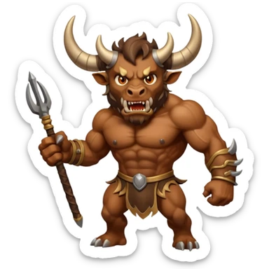 Minotaur sticker