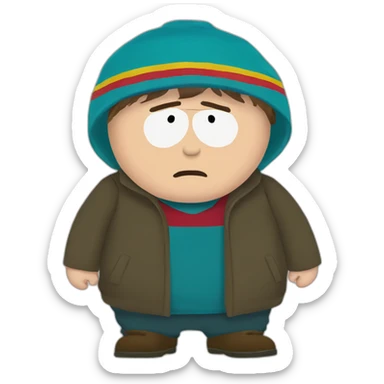 Eric cartman South Park sticker