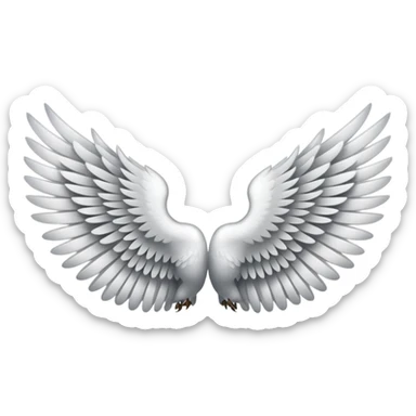 Wings both Left and right side sticker