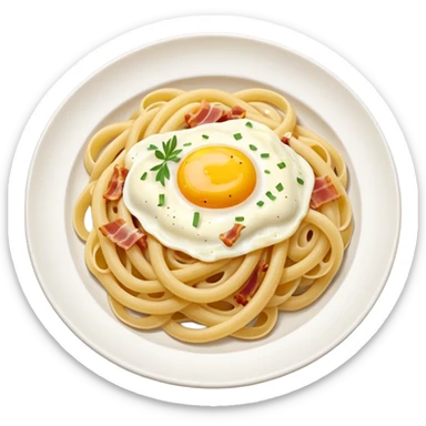 Pasta carbonara  sticker