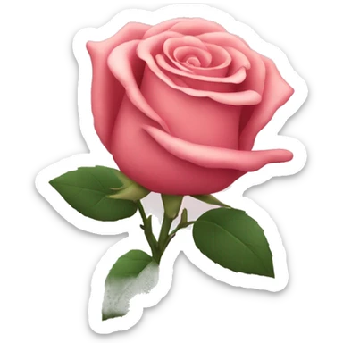 Rose sticker