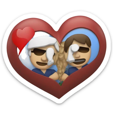 Kosovo mit Herz sticker