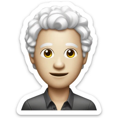 a man with a white skin color in the form of a disco ball



 sticker