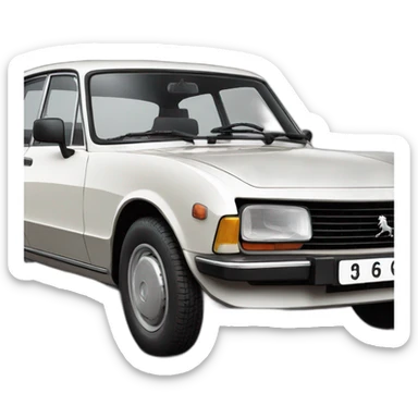 Peugeot 504 sticker