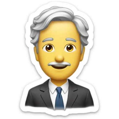 élève attachée à sa prof sticker