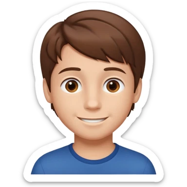 give me tow saperat image single brother sticker