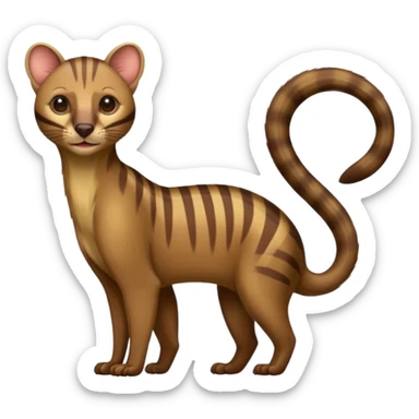 Fais moi un fossa  sticker