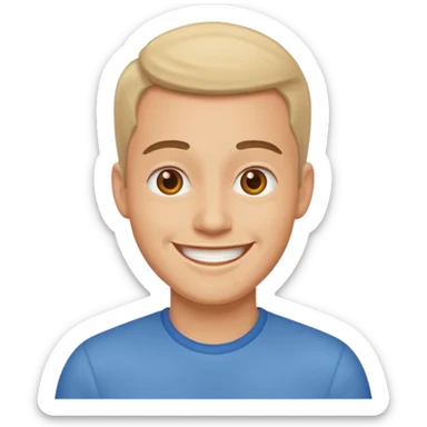 happy man yeah sticker