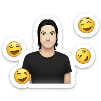 Brian Molko sticker